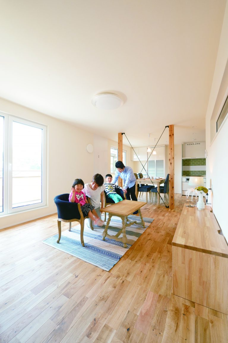 ２階リノベーションした家